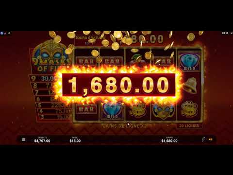 9 masks of fire slot demo